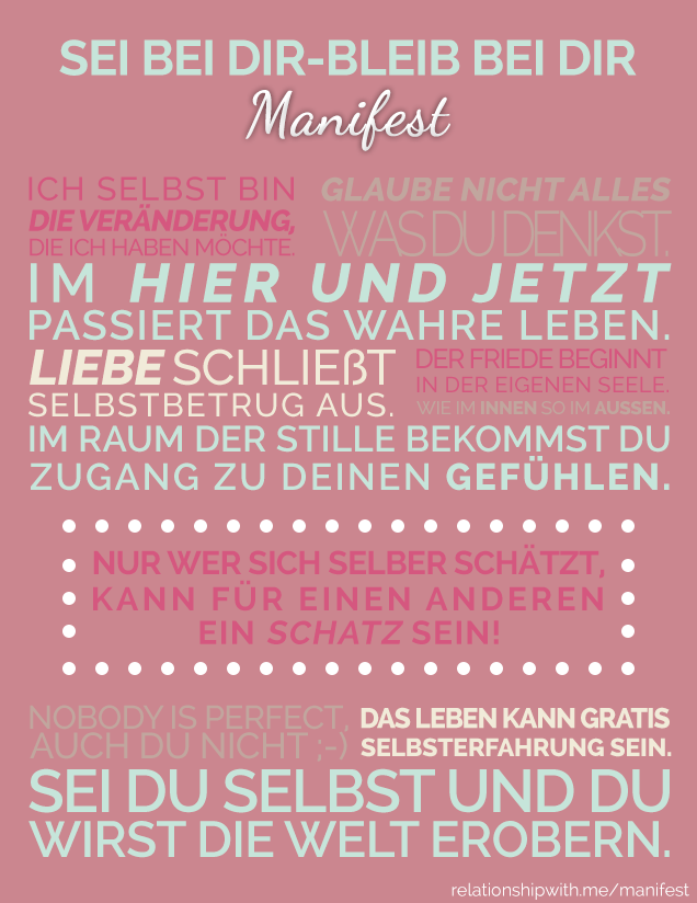 Michaela Forstik Manifest pink